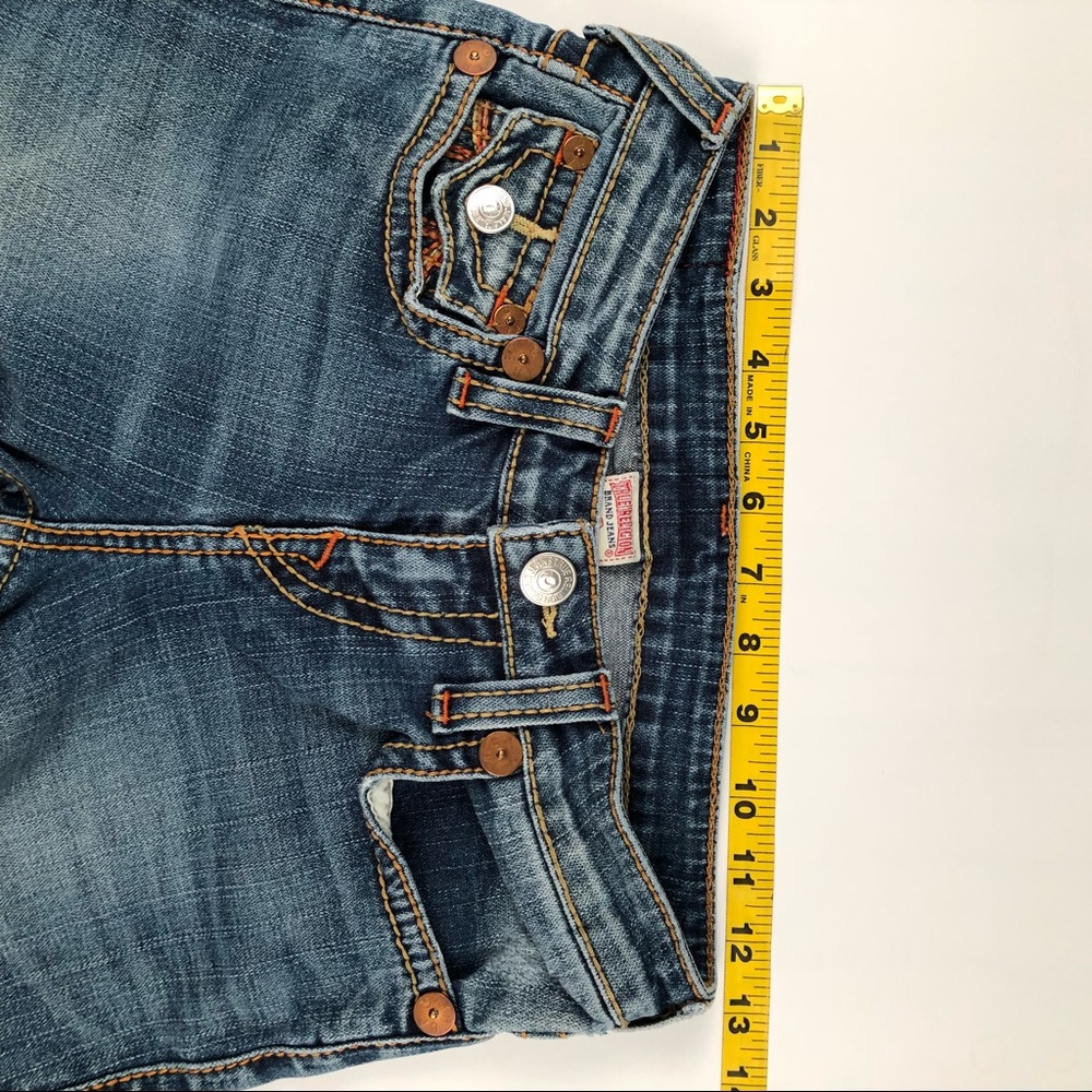 True Religion “Joey Rainbow Row” Jeans size 14 - Picture 6 of 8